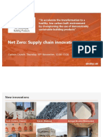 Carbon Crunch: Supply chain innovations for a net zero built environment