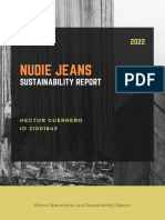 Nudie Jeans Sustainability Report Highlights 98% Sustainable Denim
