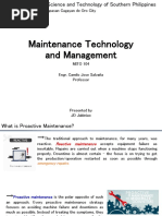 Maintenance Technology and Management