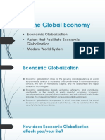 De Villa - Lesson 3 The Global Economy