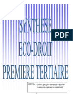 Syntheses Eco Droit Premiere PDF 16459