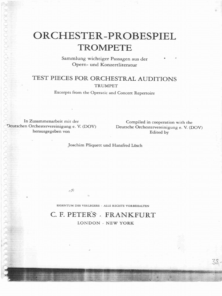 Orchestral Excerpts | PDF
