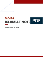 O Level Islamiat Notes