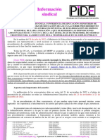 Acuerdo estabilización empleo temporal educación