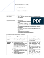 Format Lembar Observasi RPP