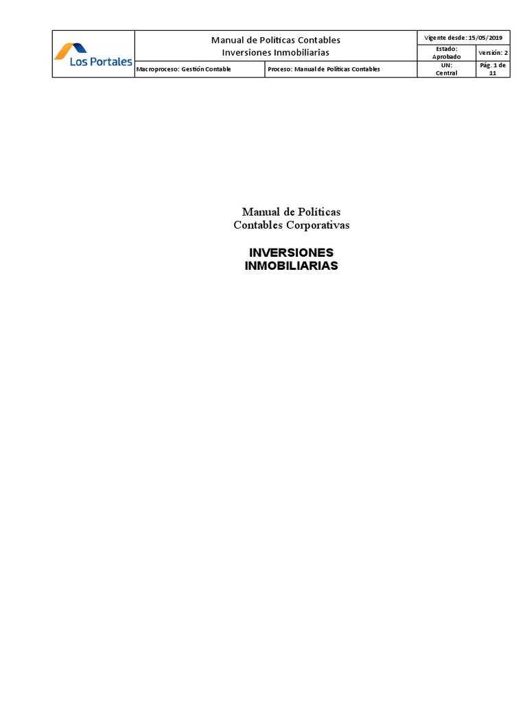 Manual Inv. Inmobiliarias 2022 | PDF | Contabilidad | Valoración (Finanzas)