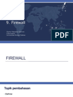 Materi 9 - Firewall