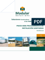 PMOD-0006 Procedimiento de Instalaciones Sanitarias Rev 01.00