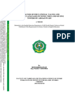 An Analysis of Educational Values and Figurative Languages in Novel The Land of Five Towers by Ahmad Fuadi