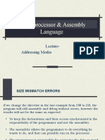 Microprocessor Assembly Addressing Modes Explained