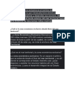 La Zona Económica Exclusiva Es El Nombre Del Área