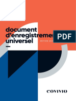 2021 Document Denregistrement Universel