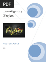 Physics Project On Liquid Lens | PDF | Lens (Optics) | Optics
