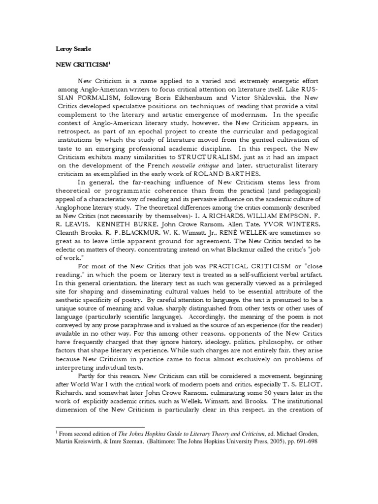 Summary of alexander pope's essay on criticism picture