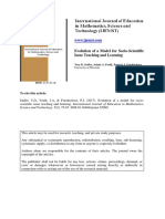 Modelo de Enseñanza de La Matematica Desde CSC Sadler