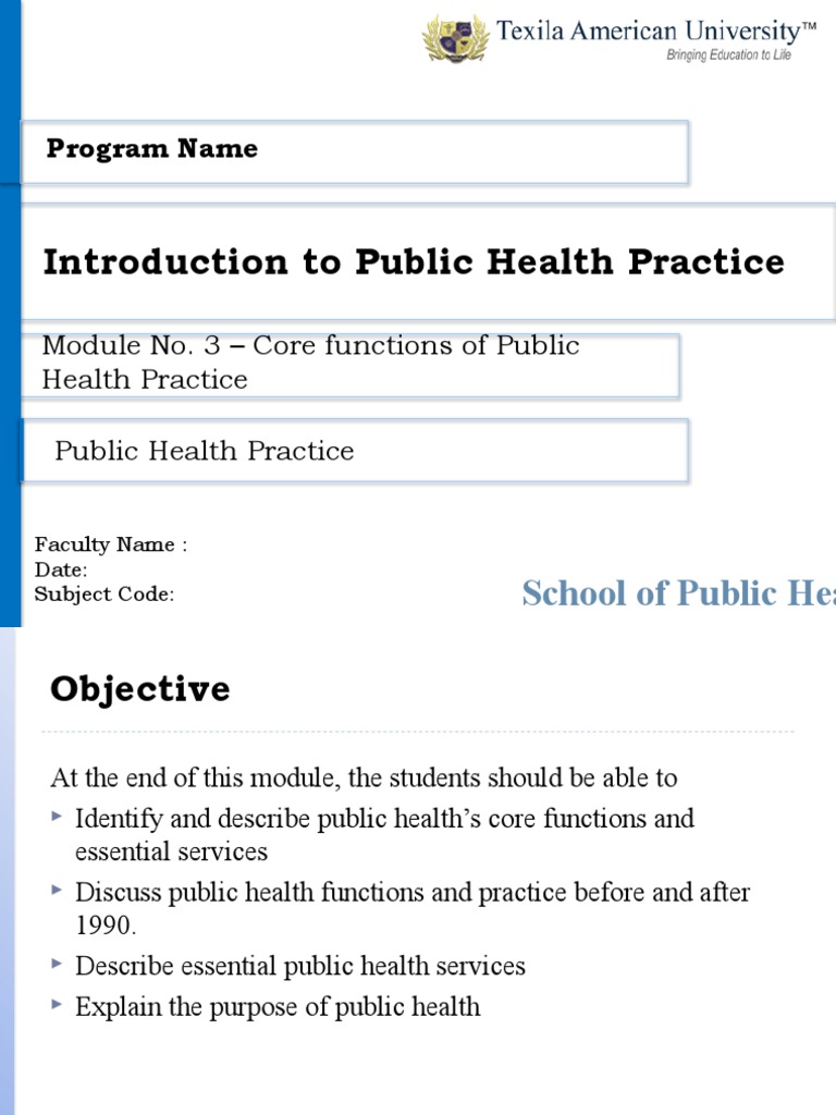 Module 4 Public Health Practice | PDF | Public Health | Health Care