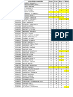 Notas f. Infantil