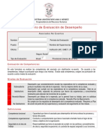 Evaluacion de Desempeño Por Competencias