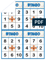 Bingo Da Adição CARTELAS Prof Ivanise - 2021