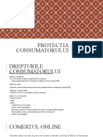 Proiect Protectia Consumatorilor 1