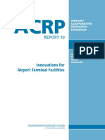ACRP Report 10 Innovations for Airport Terminal Facilities