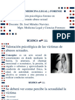 Tema 4.1 Valoración Psicológica Forense en Victimas de Presunto Abuso Sexual