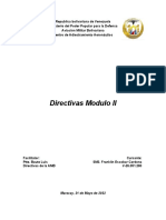 Escobar Modulo Ii Directivas