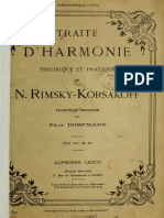 Traite DHarmonie - Théorique Et Pratique (Nikolai Rimsky-Korsakov)