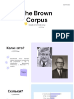 The Brown Corpus