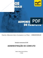 E-Book - Estudo Transversal VIII - Administração de Conflito