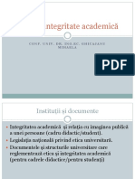 Etică Și Integritate Academică 2 Doc, Institutții