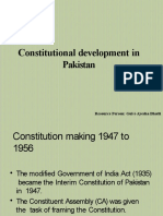 Constitutional Development in Pakistan-fall22-Nust