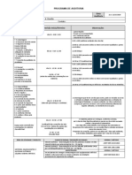 Modelo de Plano de Auditoria ISO IEC 17025