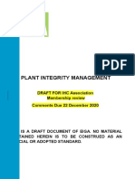 A-1130 Plant Integrity Management IHC Membership Review