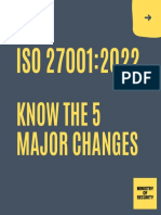 ISO 27001 - 2022 5 Major Changes