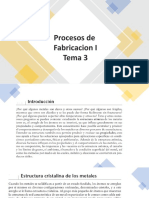 Procesos de Fabricacion I Tema 3