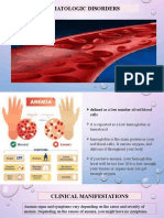 Hematologic Disorders