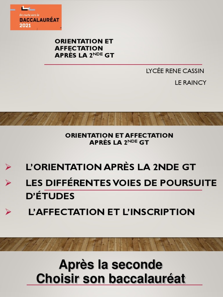 Orientation et affectation en seconde | PDF | Science | Grèce ancienne