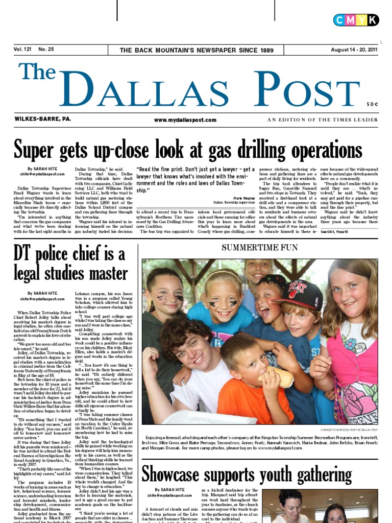 Dallas Township News: Gas Industry Insights | PDF | Schools | Business