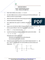 Physics Sample Ppr