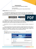 NetBeans IDE para Programación I