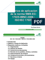 Criterios Aplicacion 17025 Imnc 2006 Ema