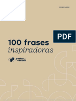 100 FRASES INSPIRADORAS