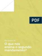 16 - O Que Nos Ensina o Segundo Mandamento