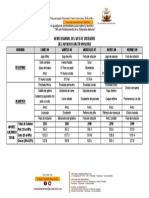 Menu Semanal Del 05 Al 09 de Diciembre