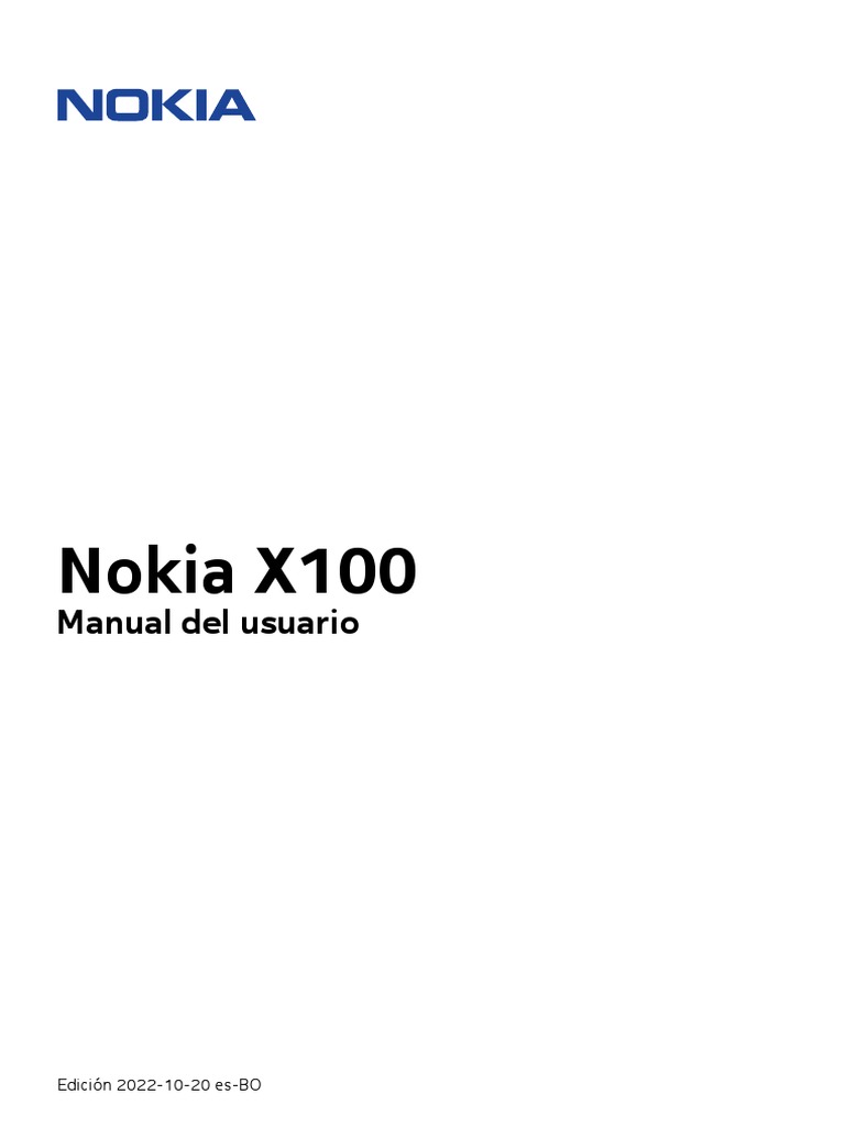 User Guide Nokia x100 User Guide PDF Red privada virtual Bluetooth