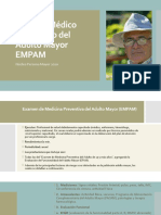 Examen preventivo del adulto mayor: EMPAM