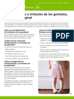 Genital Redness, Irritation and Vaginal Discharge (Let's Talk About... Pediatric Brochure) Spanish
