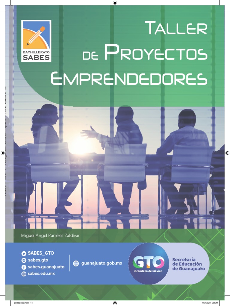 Taller de Proyectos Emprendedores | PDF | Evaluación | Aprendizaje