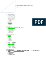 Preguntas de Habilidad Verbal para El Simulacro